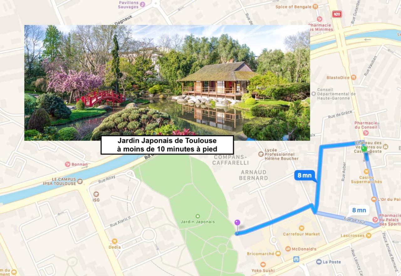 Le St Honore - Appartement Toulouse Centre Avec Chambre & Parking Εξωτερικό φωτογραφία